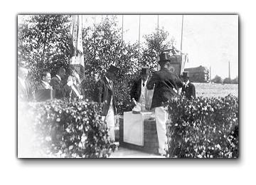 Grundsteinlegung am 26. August 1928